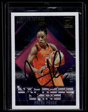2019 Donruss WNBA #20 Jasmine Thomas Express Lane Silver #/199 Signed Auto