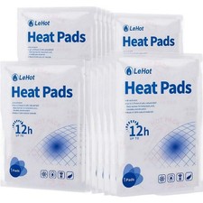 Hot Body Warmers - 60 Pack Disposable Adhesive Patches for Up to 12 Hours of ...
