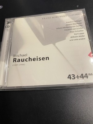 Michael Raucheisen - Franz Schubert 43 & 44 Double CD New
