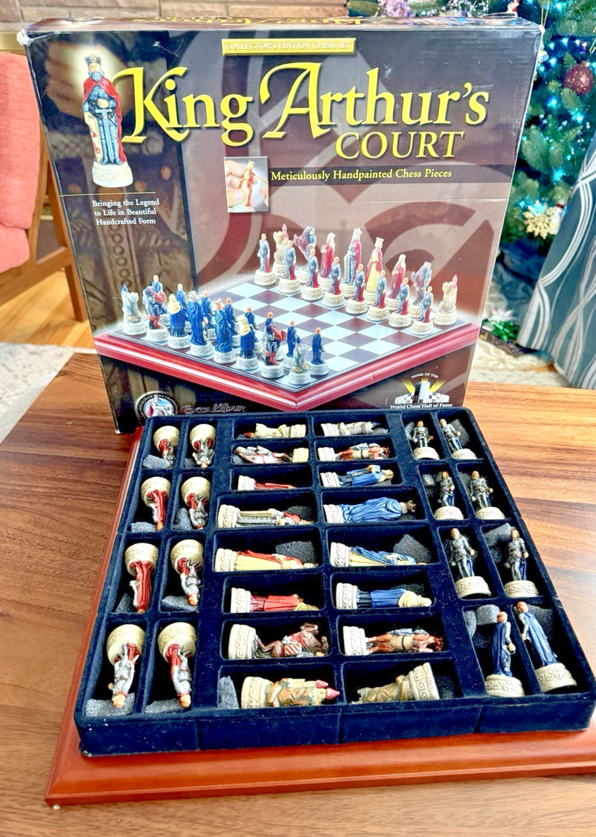 King Arthur's Court CHESS SET Collector's Edition Edition w