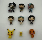 Funko Pop Lot of 9 Figures - Pokemon , Stranger Things, Naruto - Fast Ship!
