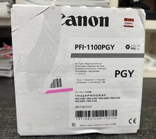Canon PFI-1100PGY Photo Grey 160ml Ink Cartridge 0857C001AA EXP 09/2028