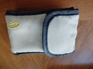 Compact Digital Camera Case Gra with hook and loop closures