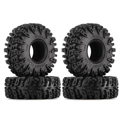1.0 Tires - S5 Swamp Claw Mud Terrain Tires for TRX4M AX24 Axial SCX24 FCX24 ...