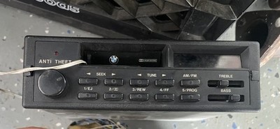 Used Factory BMW 5905 Headunit Cassette Player & Radio with CODE