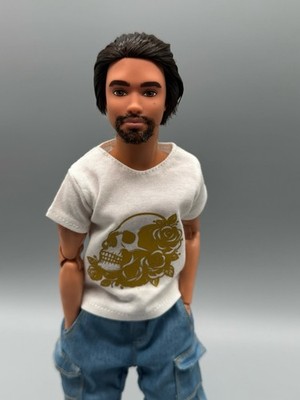 Ken Holiday 2025, Ken Basics 2026 ooak Reroot Hybrid Doll