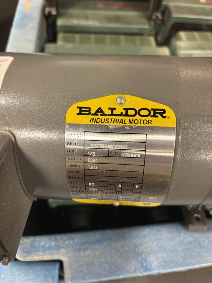 NEW NO BOX BALDOR 33E196W009K1 115V 2.1A - Image 2 of 4