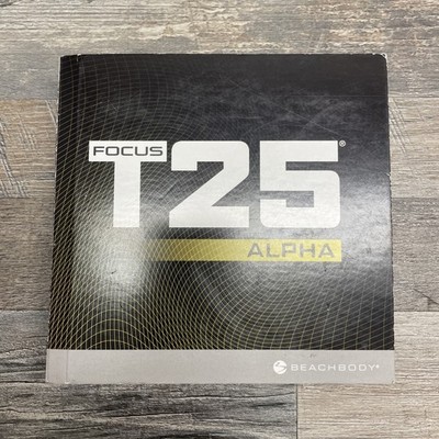 Beachbody Focus T25 Get It Done DVD Set - Alpha + Beta Workout - 9-DVD Base Set