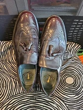 Executive Imperials Cordovan Leather Oxford Wingtip Dress Shoes Men's 11D