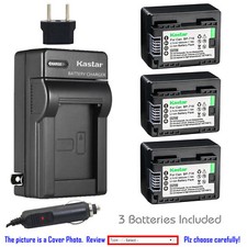 Kastar Battery AC Charger for Canon BP-718 CG-700  Canon LEGRIA HF M68 Camera