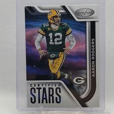 2022 Panini Certified Football Aaron Rodgers Certified Stars