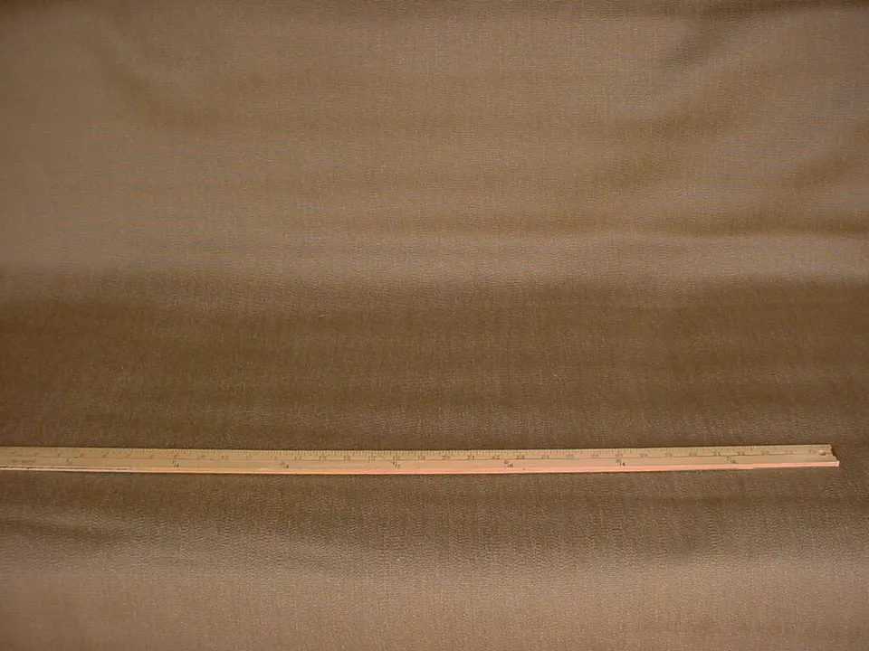 5Y Zimmer & Rohde 10489 Pure Cocoa Brown Luxury Linen Wool Upholstery Fabric - Image 4 of 4