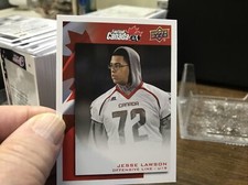 2014 Upper Deck USA Football Team Canada #C44 Jesse Lawson