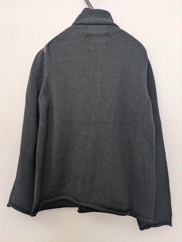 Yohji Yamamoto Knit Coat Jacket Wool Size 3 - Picture 2 of 7