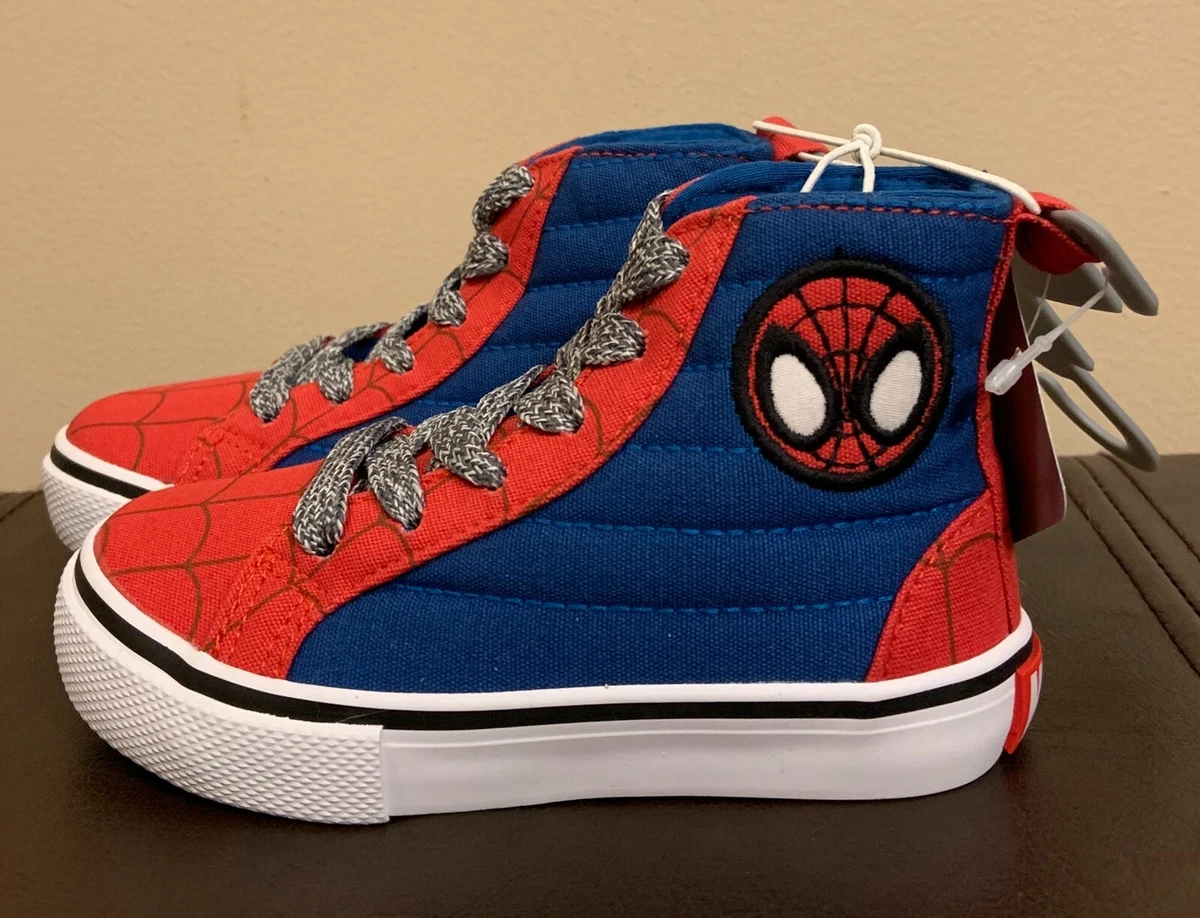 Disney store sales spiderman shoes