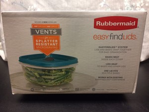 Rubbermaid TEAL 38 Piece Set Easy Find Vented Lids Food 