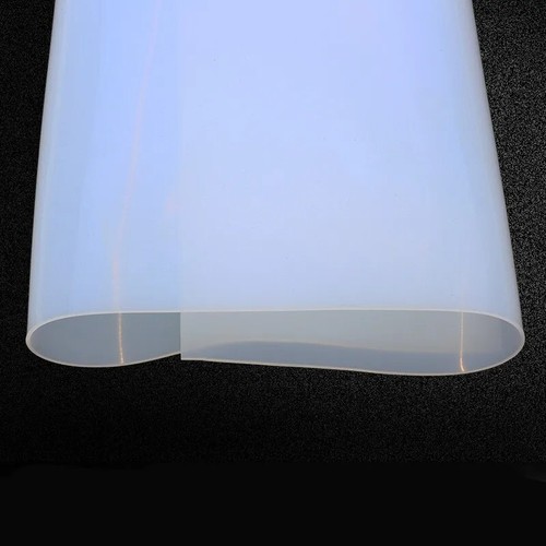 Foglio Gomma Siliconica Trasparente `1-2pz Flessibile Termoresistente Non Tossico per Guarnizione - Foto 18 di 24