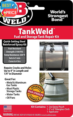 2110 Metal Fuel Tank Repair Kit, Gray