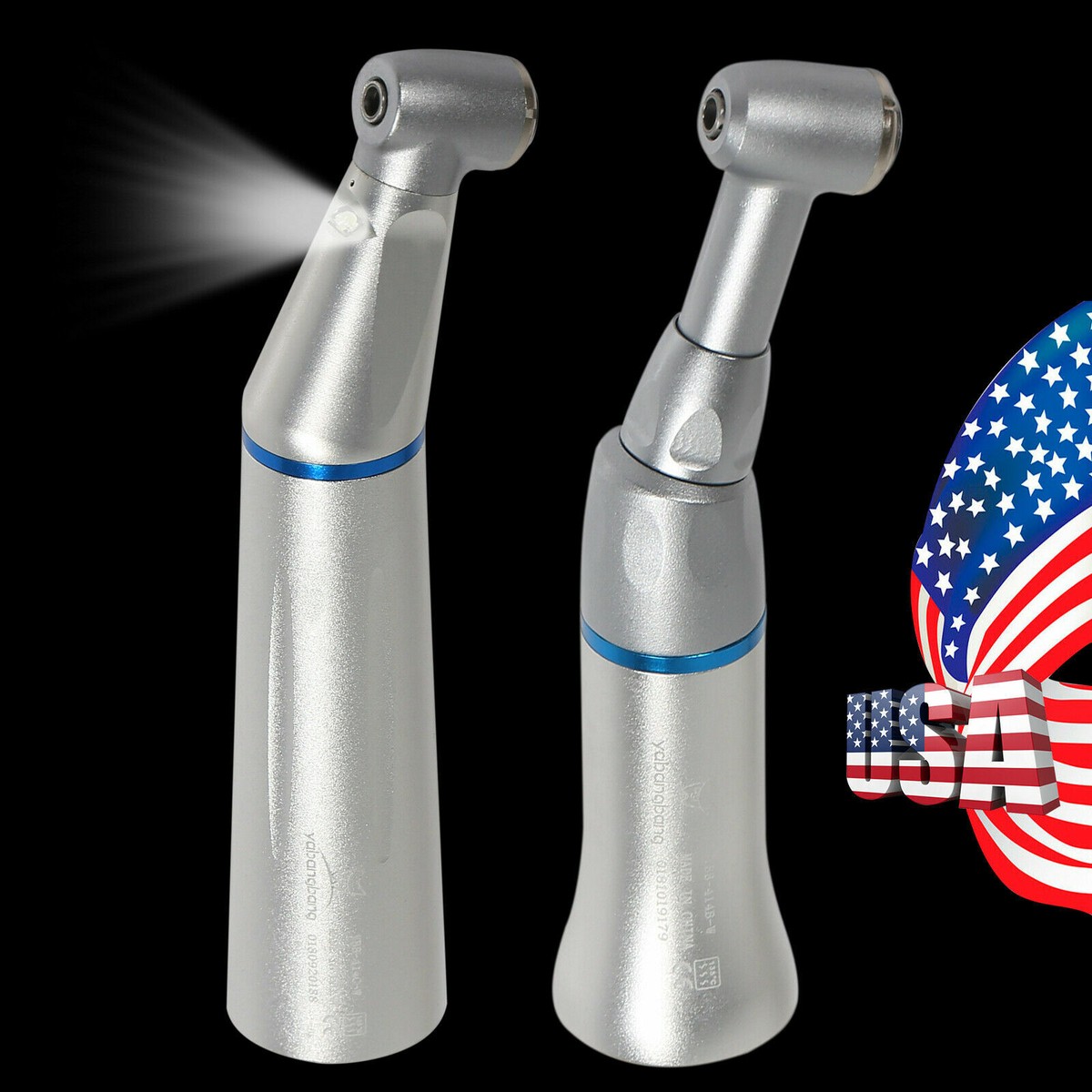 NSK Style Dental LED Light Low Speed Handpiece Contra Angle Push