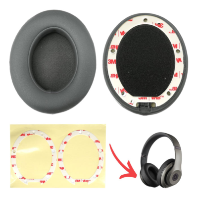OEM Replacement Ear Pad Cushion for Beats By Dre Studio Headphone Titanium
