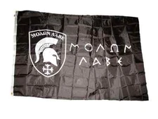 4x6 Molon Labe Spartan Come and Take It Greek Flag 4'x6' ft banner Grommets
