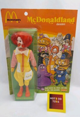 Vintage Remco 1976 Ronald McDonald McDonaldland Figure 