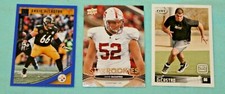 DAVID DECASTRO LOT OF 3 2018 DONRUSS BLUE #242 2012 UD RC #79 SAGE #44 STEELERS