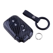 Carbon Fiber Look Key Fob Case Cover Shell Fit For Lexus Gx Lx Rx Es Is Gs Ls Hs