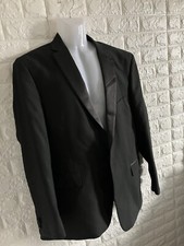 Mens Tuxedo Jacket, 44 Chest, Scott  Taylor Black Tuxedo
