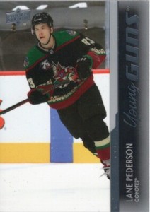 2021-22 Upper Deck Clear Cut Young Guns #234 Lane Pederson
