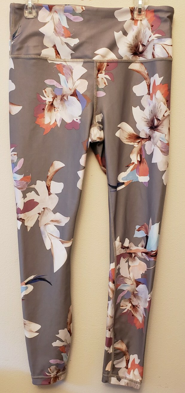 Athleta Elation Paradise 7/8 Leggings Yoga Athletic Women's Small