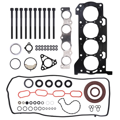 Engine Head Gasket w/ Bolts Set For 2010-2015 Toyota Prius Lexus CT200H 1.8L - Picture 5 of 24