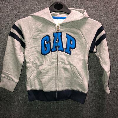 Gap Logo Varsity Hoodie grau Alter 5 Jahre TD015 KK 12