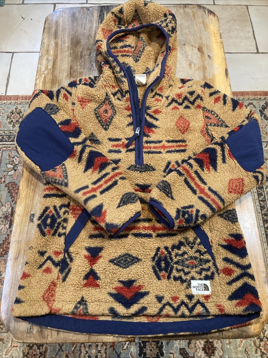The North Face Campshire Cedar Brown California Geo Print Hoodie