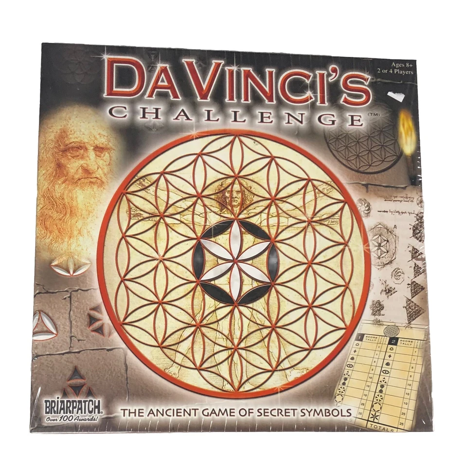 DAVINCI’S CHALLENGE Ancient Board Game Of Secret Symbols 8+ 2-4 Player - Image 4 of 4
