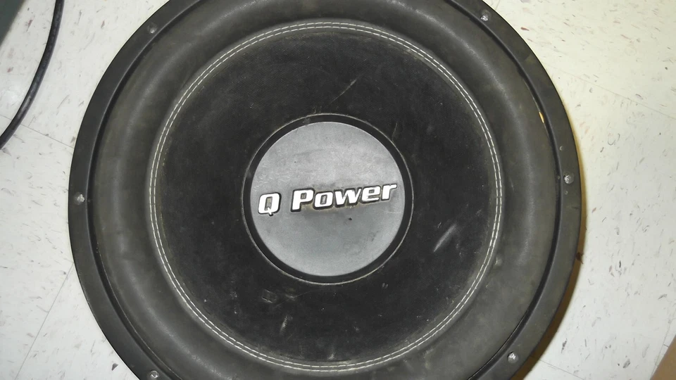 Q Power QP Deluxe 15" Subwoofer DVC 2200 Watts (Parts only) - Image 2 of 4