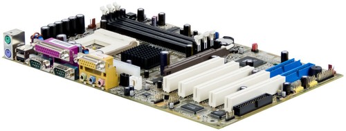 Motherboard DFI AD77 Socket 462 3x DDR 5x PCI AGP ATX - Picture 2 of 2