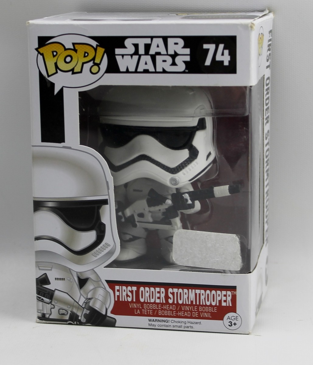 Funko Pops #74 Star Wars First Order Storm Trooper Vinyl