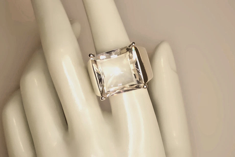 Thomas Sabo Vintage Ring Cocktailring silber weiß TR1485-1-066, Gr.56 - Bild 3 von 4