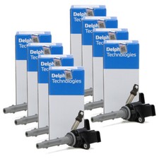 8x DELPHI GN10235-12B1 Z&uuml;ndspule f&uuml;r MERCEDES W211 W212 X164 W164 W221 R230 M273