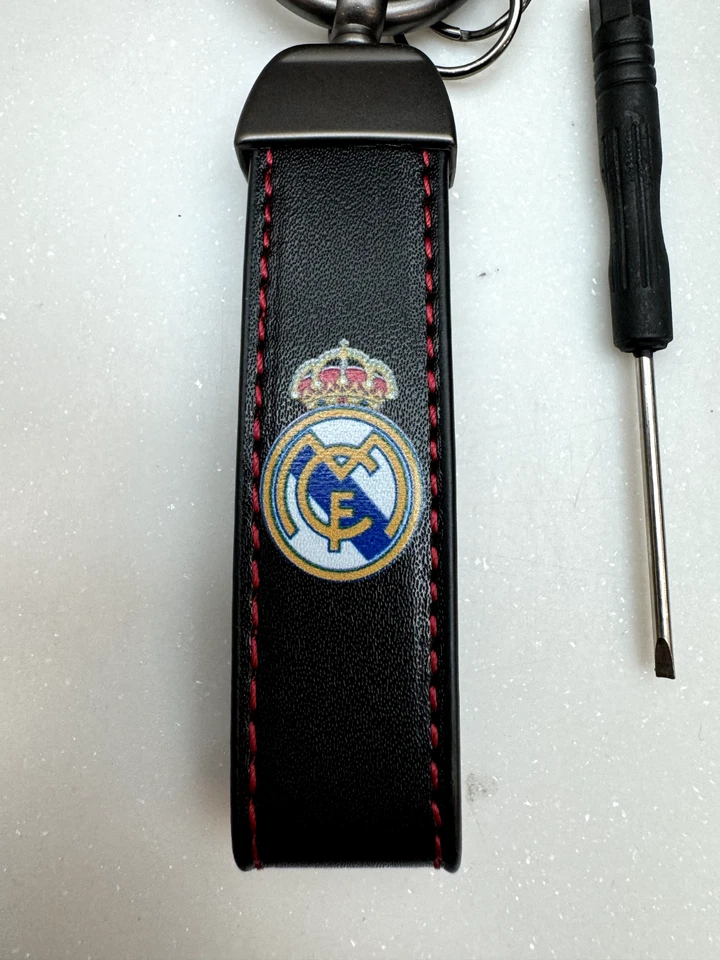 Soccer Lavero Keychain Black Leather Brand new - Image 2 of 3