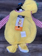Pineapple Halloween Infant Child Costume Vest Booties Headpiece 0-6 Months