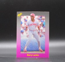 1989 Classic Update Travel Purple BARRY LARKIN Card #165 Cincinnati Reds