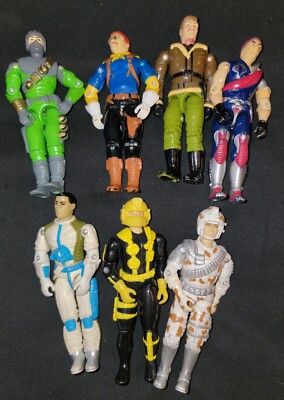vintage lot of 1990s GI Joe 3.75