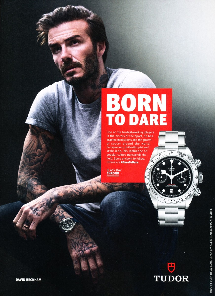 David Beckham Neue Tudor Uhren Tudor Beckham New Arrivals