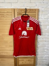 1. FC UNION BERLIN JERSEY HOME FOOTBALL SOCCER SHIRT 2023 2024 ADIDAS MEN sz S
