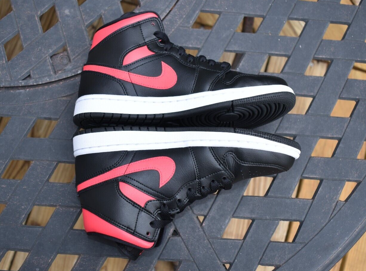 Nike Air Jordan 1 Mid 'Siren Red' 2021 BQ6472-004 5.5Y