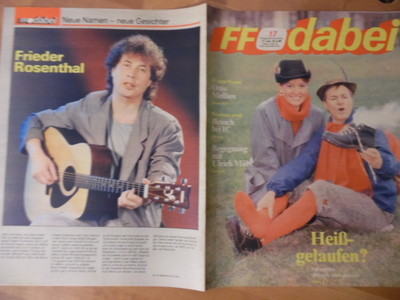 + FF DABEI 17 - 1989 IC Otto Mellies Frieder Rosenthal Ohne Programmteil