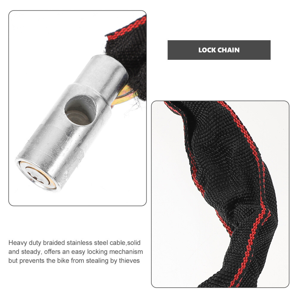 80 CM Electric Scooter Lock Bike Locks Heavy Duty Anti Theft Child