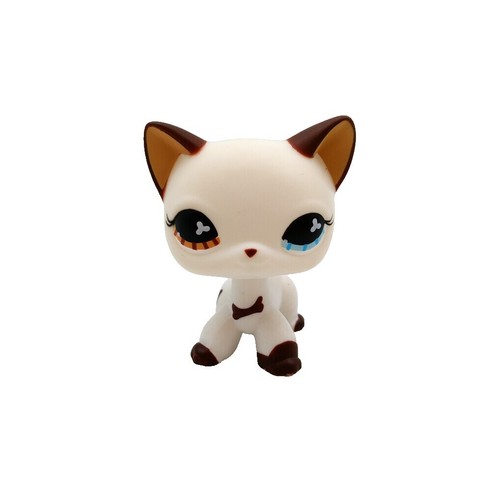 LPS Littlest Pet Shop 猫 フィギュア Year 2004 Littlest Pet Shop LPS Pairs Figure - Kitty Cat and